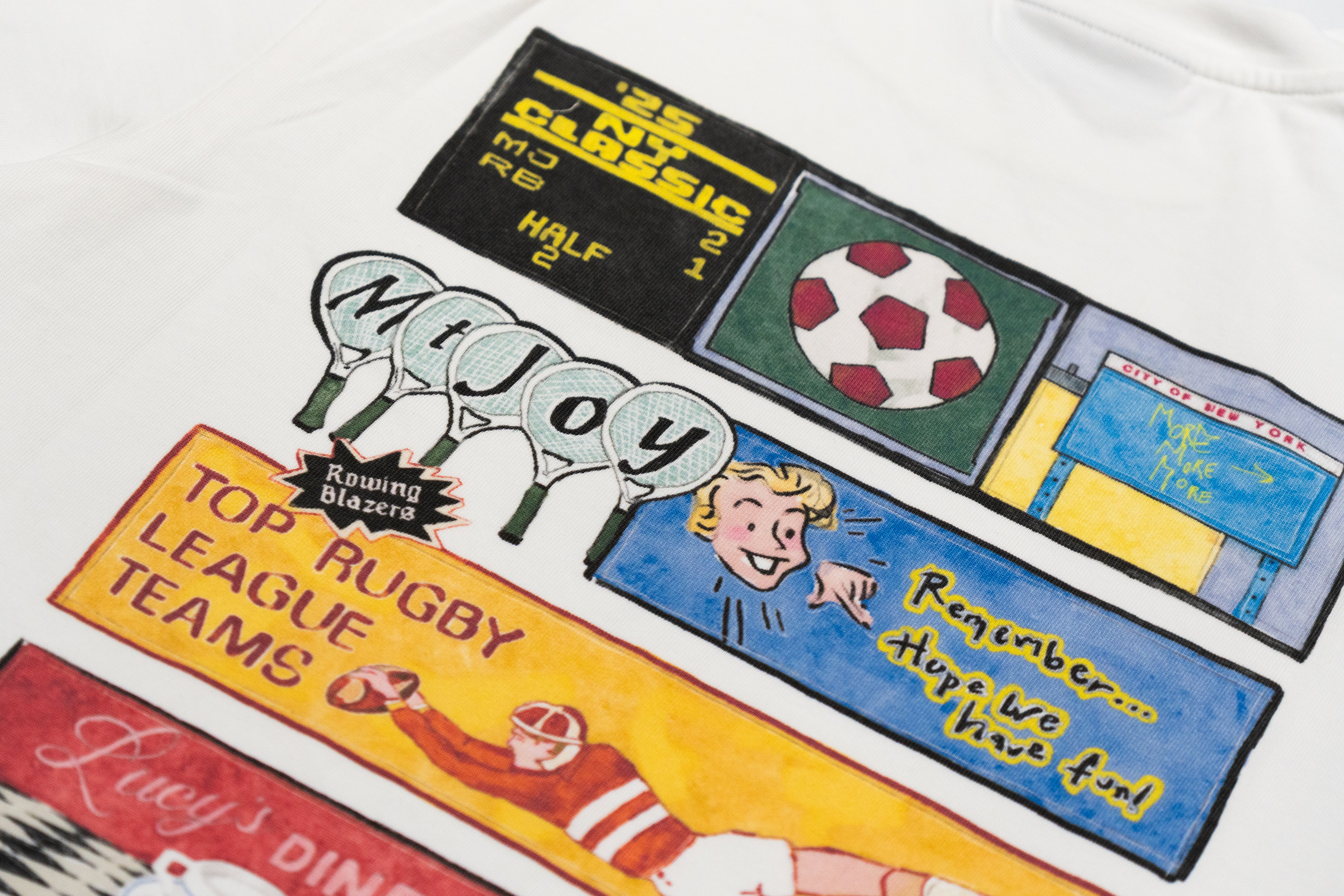 Rowing Blazers x Mt. Joy White Tee