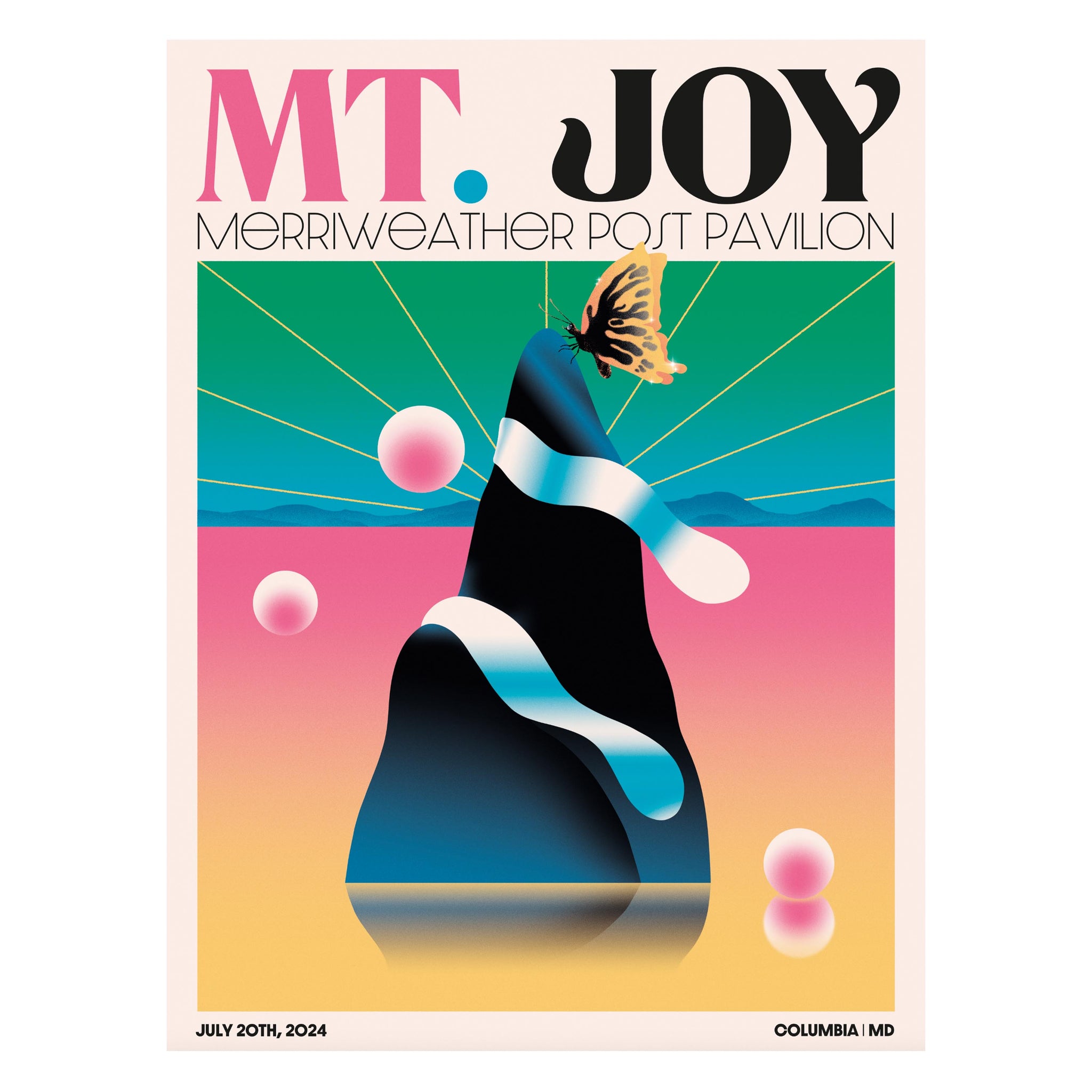 Merriweather Post Pavilion Poster