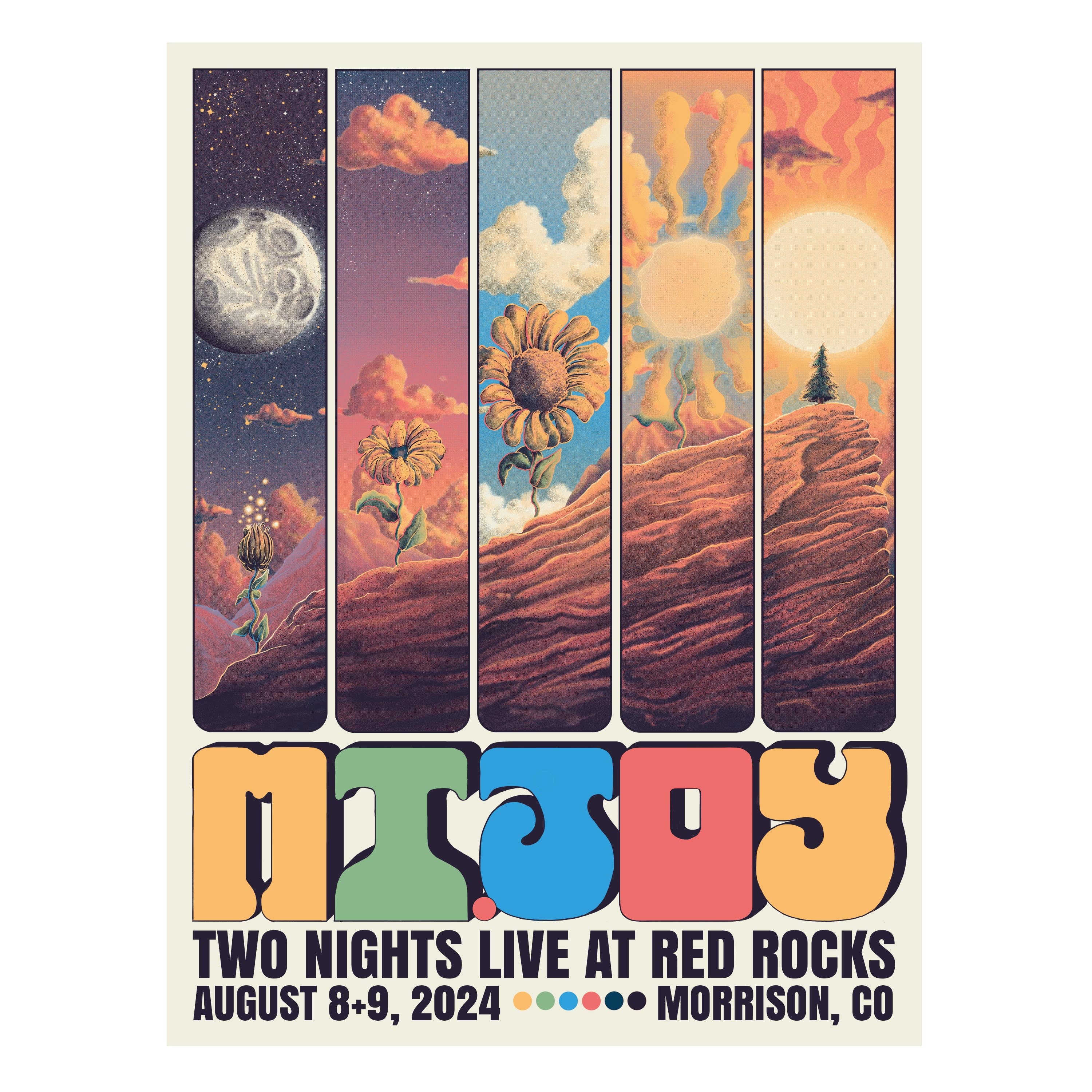 Red Rocks Amphitheatre Poster