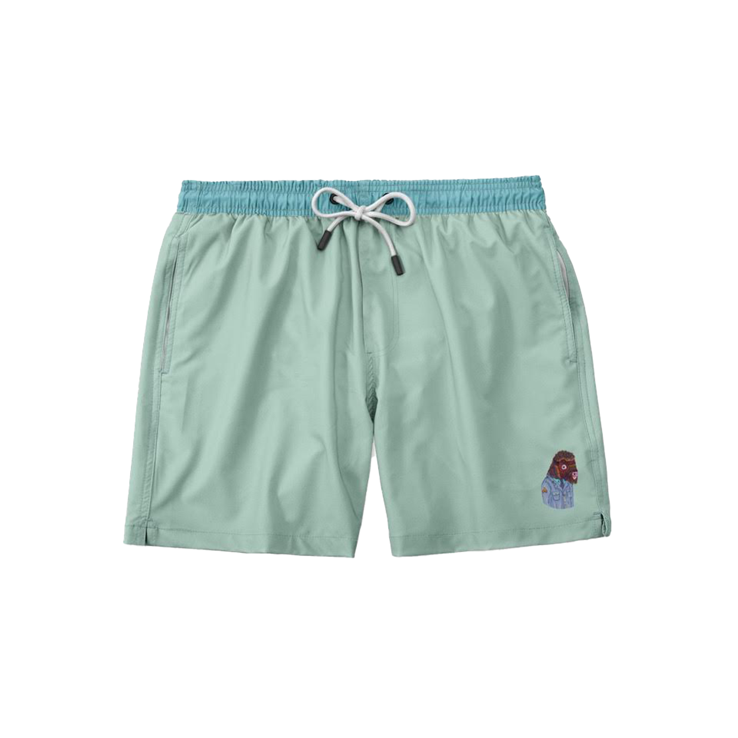 Bison Swim Trunks (Baja Llama Collab)