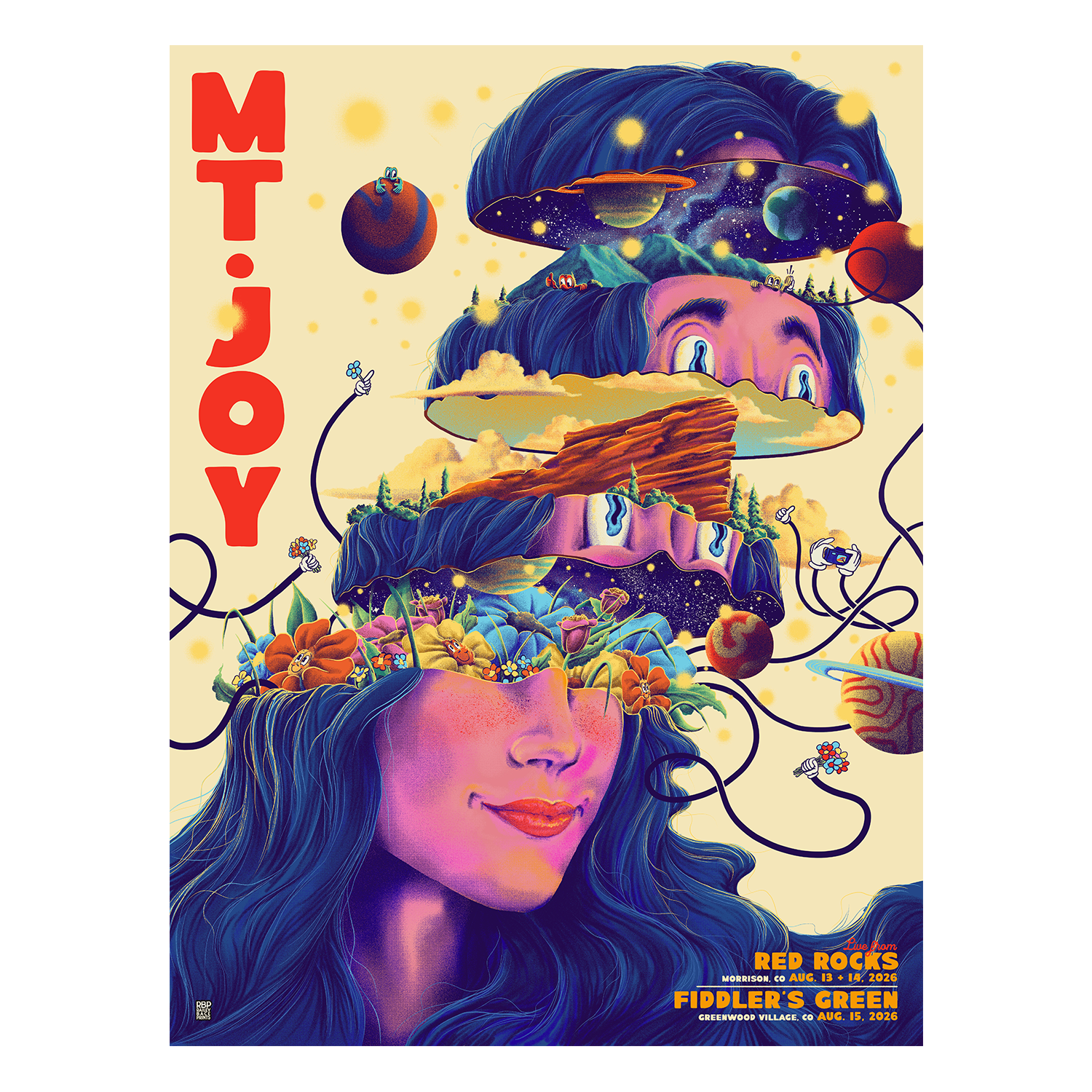 Red Rocks & Fiddler's Green 2026 Poster