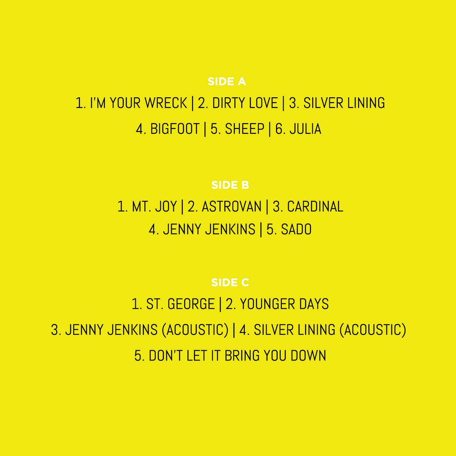 Mt. Joy (Anniversary Ltd. Edition Vinyl)