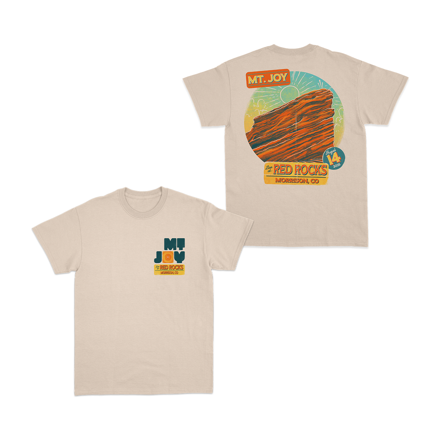 Red Rocks 2025 Tee