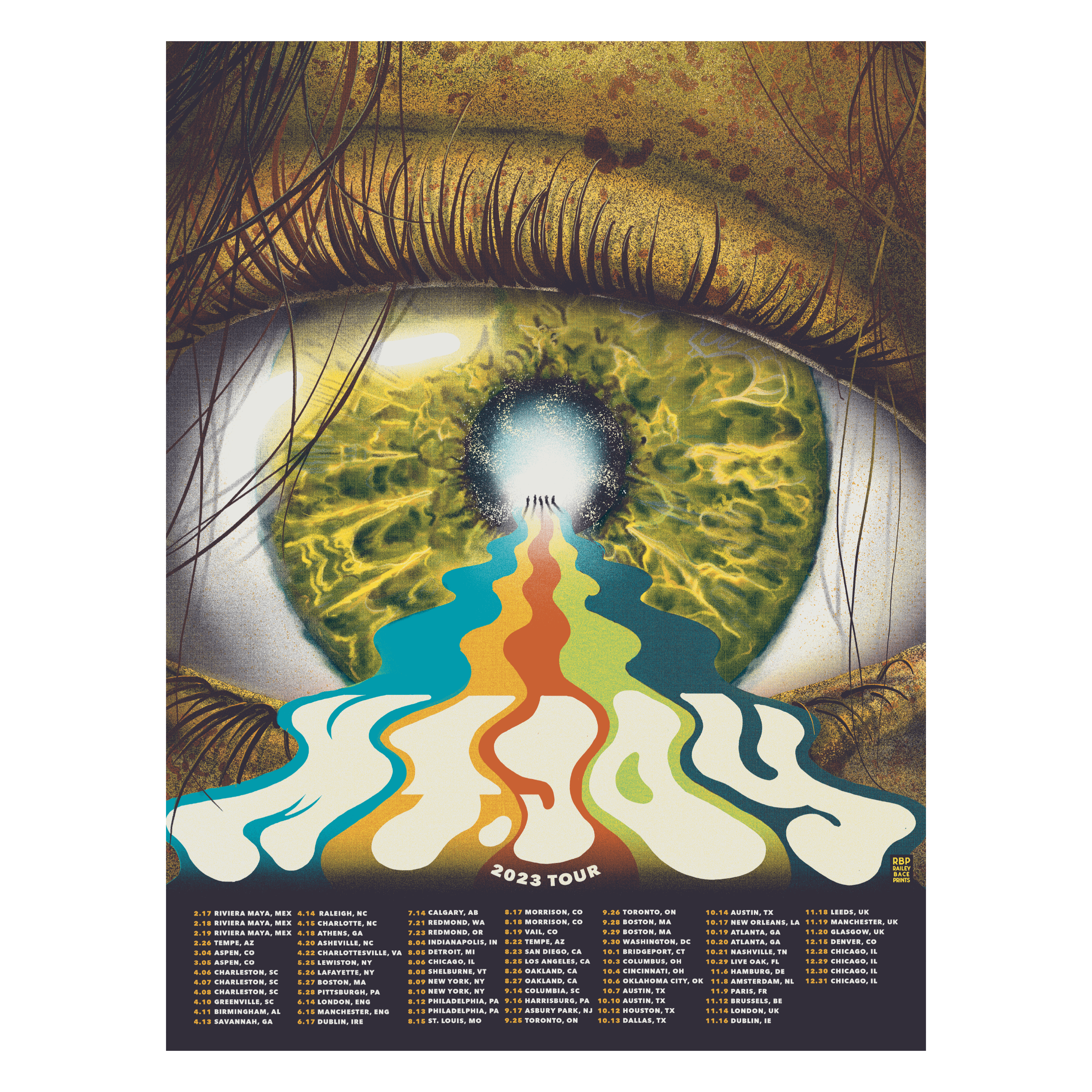 Mt. Joy Astrofam 2023 Tour Poster (Unsigned)